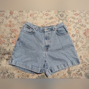 Calvin Klein Cuffed Stone Wash Denim Shorts